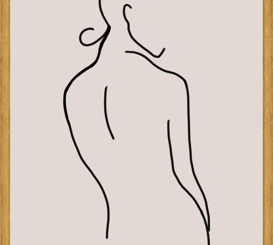 Cuadro Woman Body