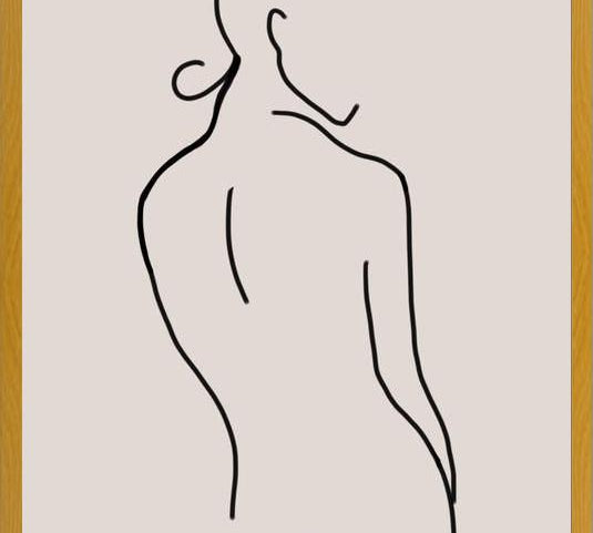 Cuadro Woman Body