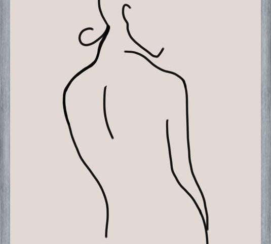 Cuadro Woman Body