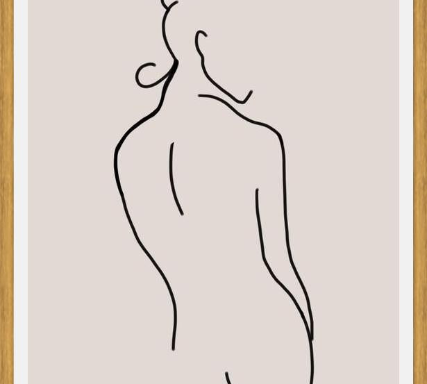 Cuadro Woman Body