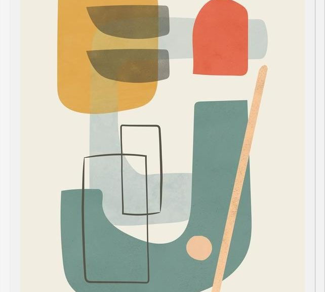 Cuadro Abstract Shapes 1