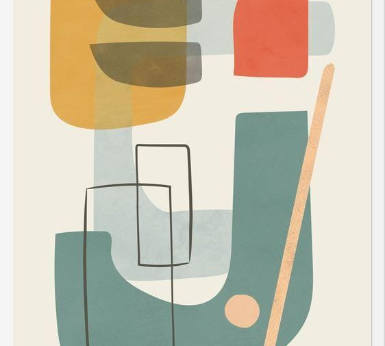 Cuadro Abstract Shapes 1