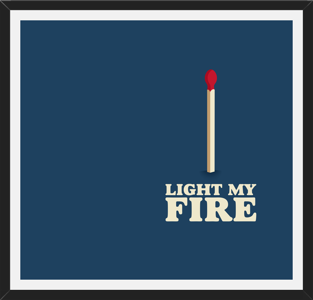 Cuadro Light My Fire