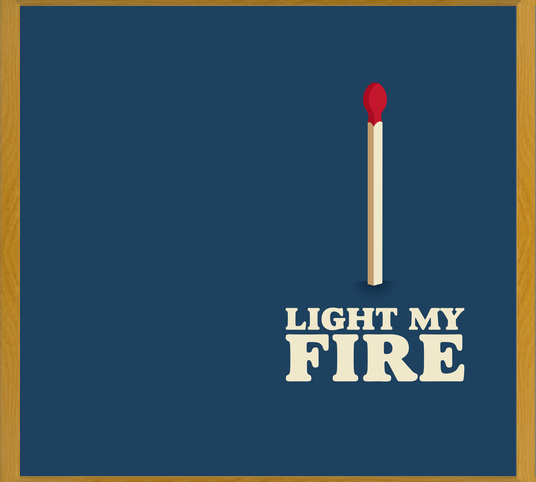 Cuadro Light My Fire