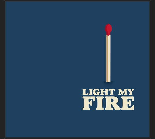 Cuadro Light My Fire