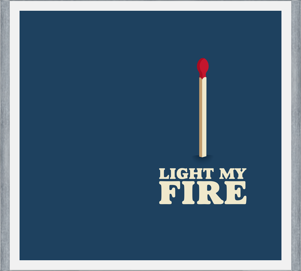 Cuadro Light My Fire