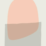 Canvas Simple shapes in soft tones 6