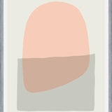 Cuadro Simple shapes in soft tones 6