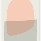 Cuadro Simple shapes in soft tones 6