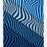 Cuadro Wild Stripes Blue