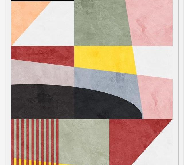 Cuadro Abstract rayas 2
