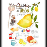 Cuadro Queque de Limón