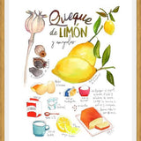 Cuadro Queque de Limón
