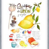 Cuadro Queque de Limón