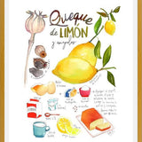 Cuadro Queque de Limón