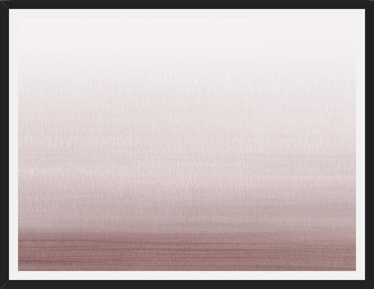 Cuadro Burgundy Watercolor Gradient