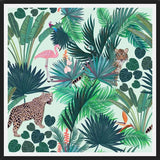 Cuadro Rain Forest and Tiger