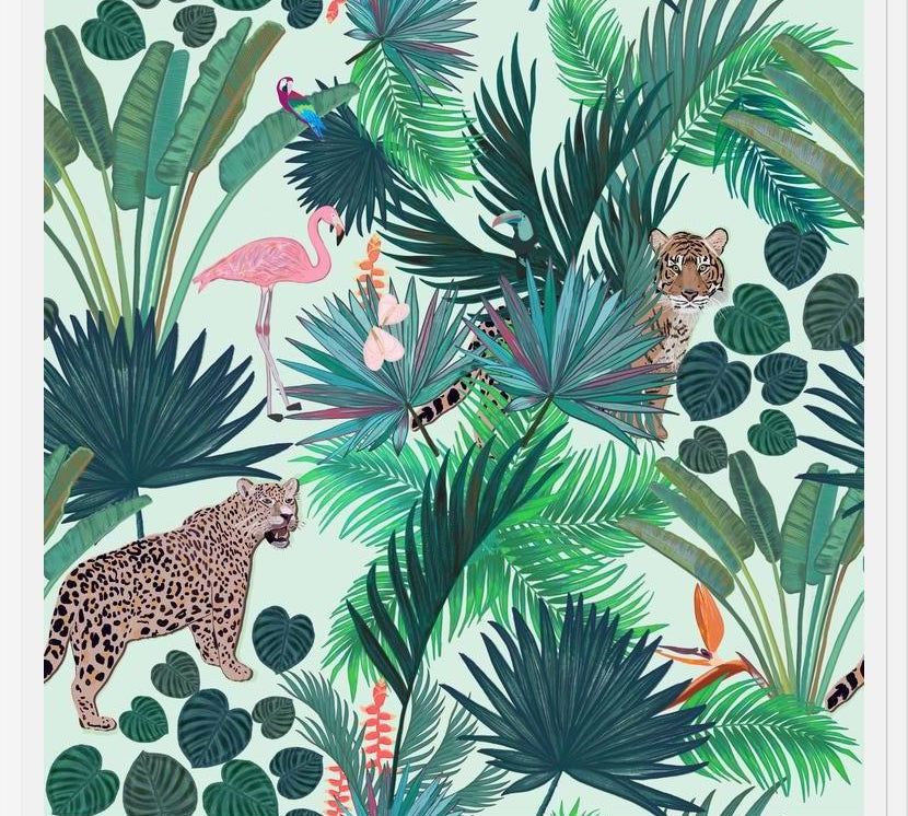Cuadro Rain Forest and Tiger