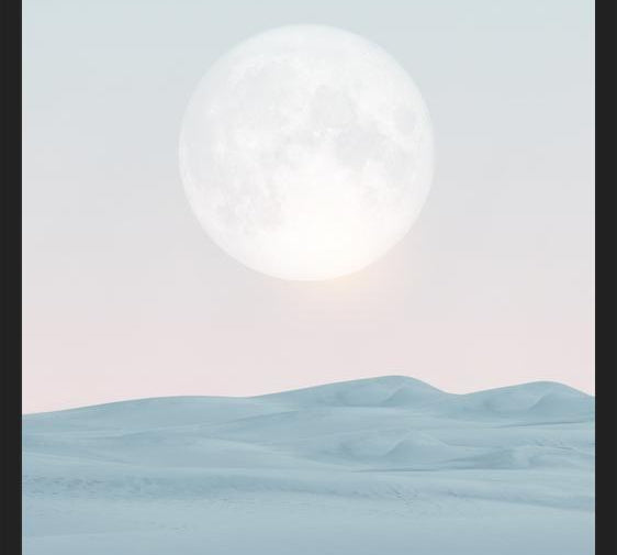 Cuadro Pastel desert II