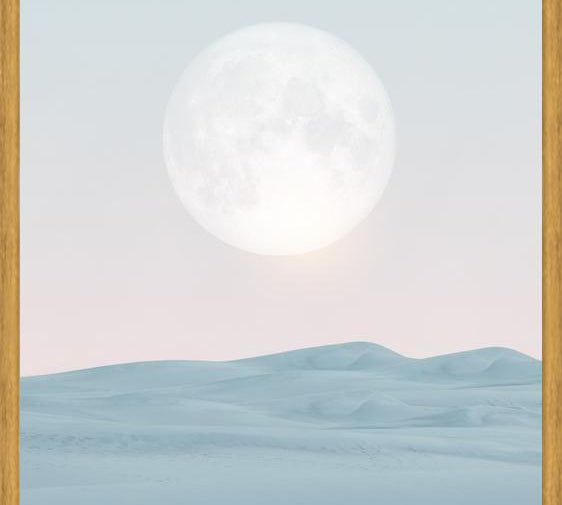 Cuadro Pastel desert II