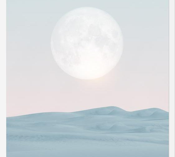 Cuadro Pastel desert II