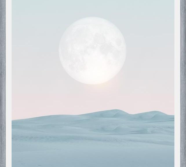 Cuadro Pastel desert II