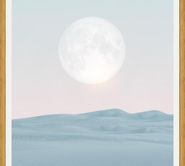 Cuadro Pastel desert II