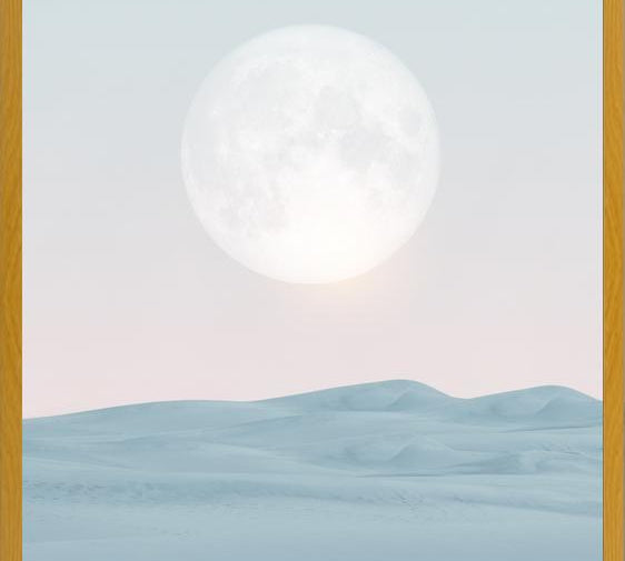 Cuadro Pastel desert II