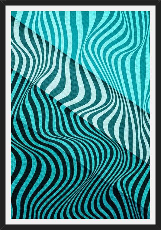 Cuadro Wild Stripes Green