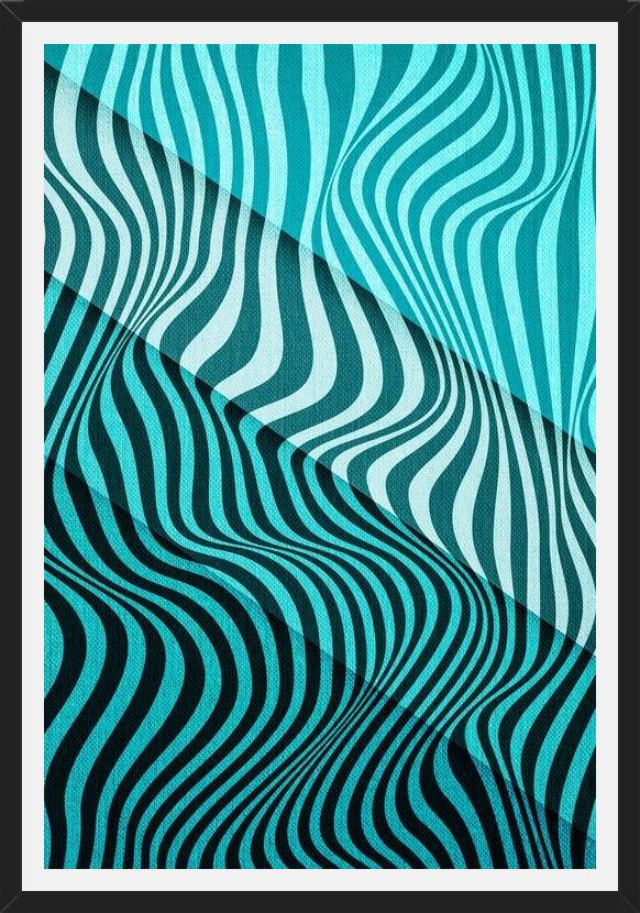 Cuadro Wild Stripes Green
