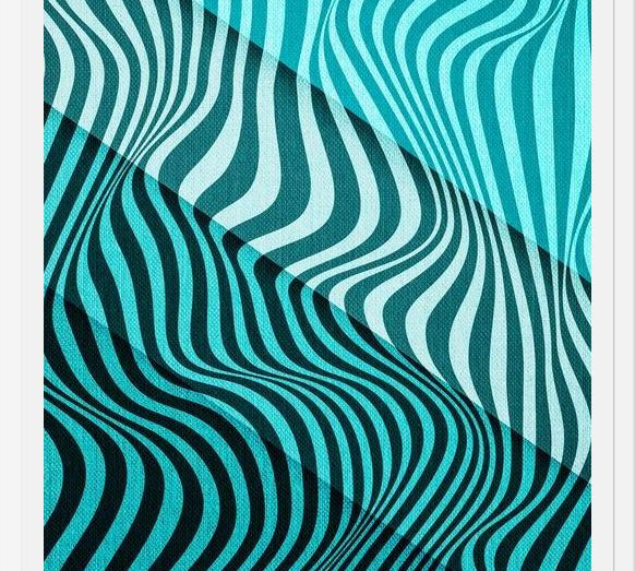 Cuadro Wild Stripes Green
