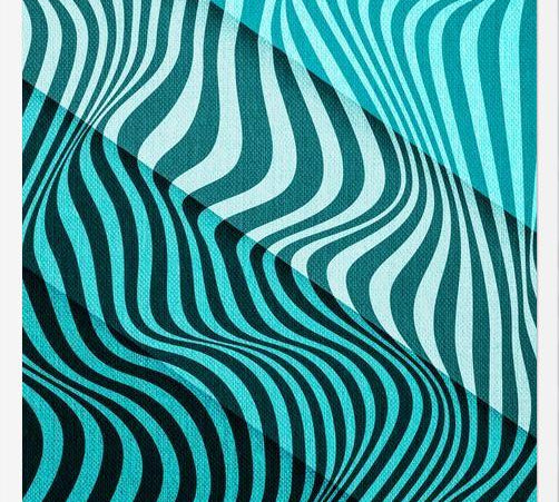 Cuadro Wild Stripes Green