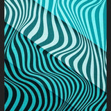 Cuadro Wild Stripes Green