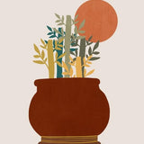Canvas Bamboo in a pot