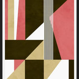 Cuadro Rayas abstractas 4