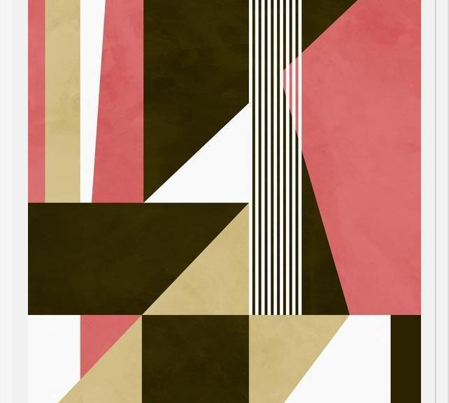 Cuadro Rayas abstractas 4