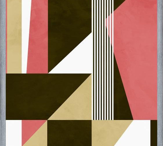 Cuadro Rayas abstractas 4