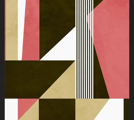 Cuadro Rayas abstractas 4