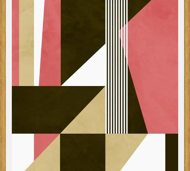 Cuadro Rayas abstractas 4