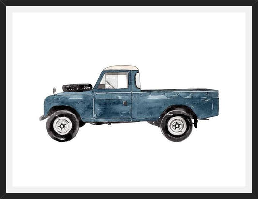 Cuadro Blue Truck
