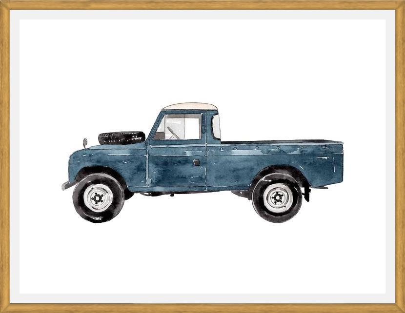 Cuadro Blue Truck