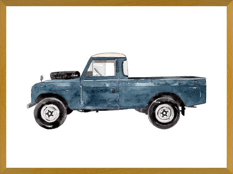 Cuadro Blue Truck