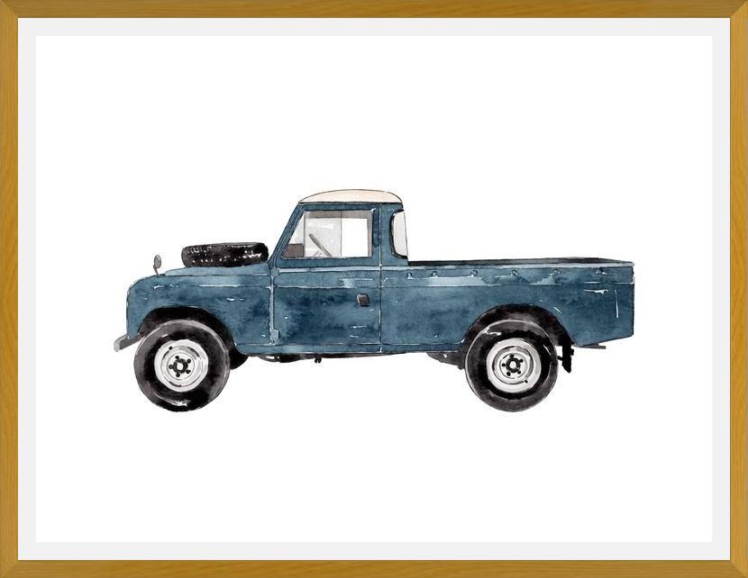 Cuadro Blue Truck