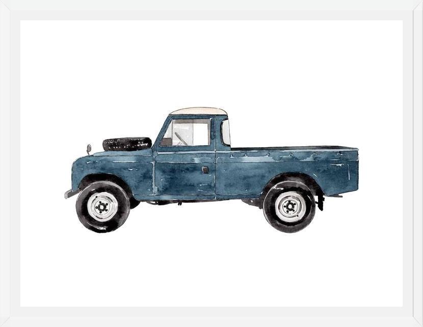 Cuadro Blue Truck