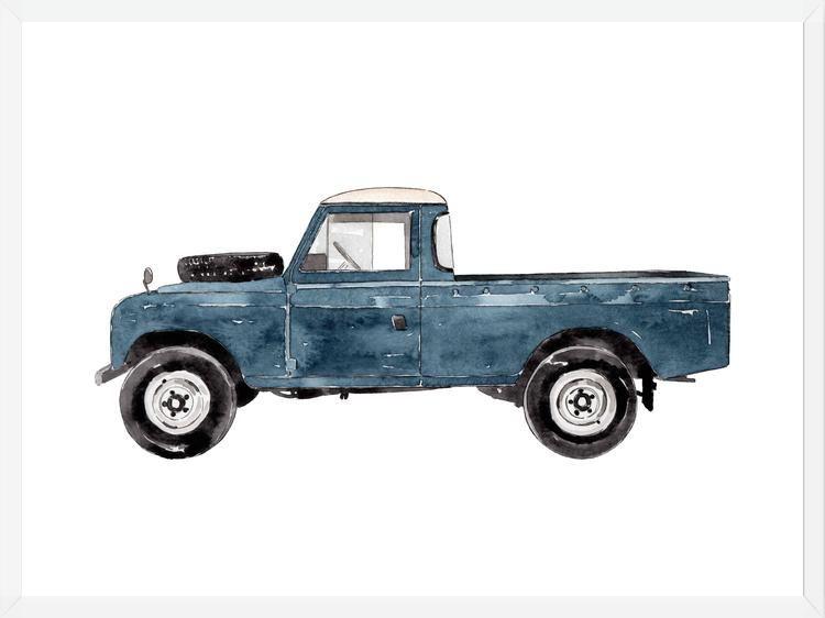 Cuadro Blue Truck
