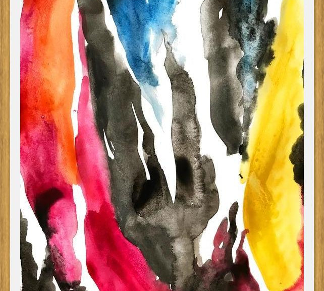 Cuadro Watercolor Splash