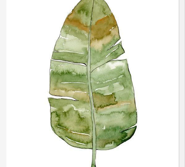 Cuadro Leaf #10