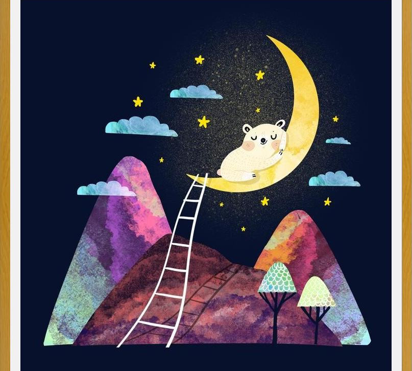 Cuadro Buenas noches