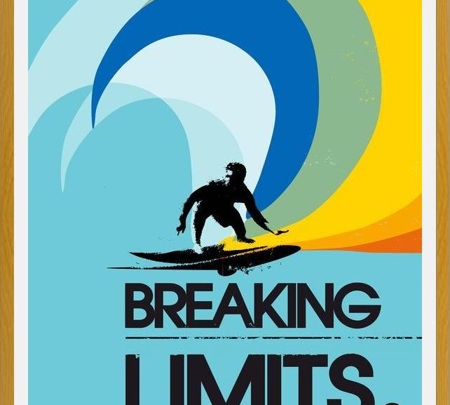 Cuadro Surf Breaking Limits