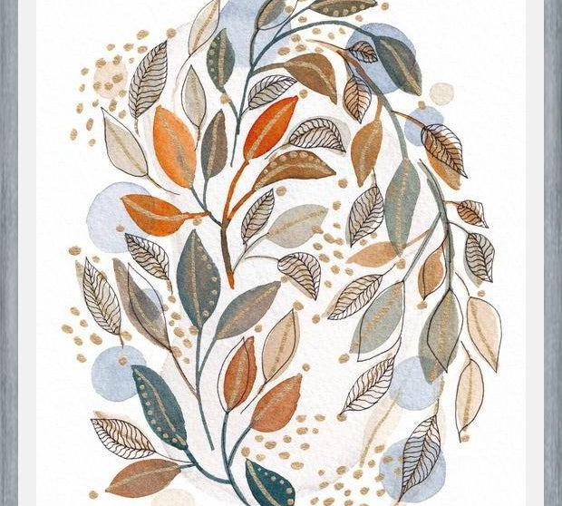 Cuadro Modern watercolor botanicals 4